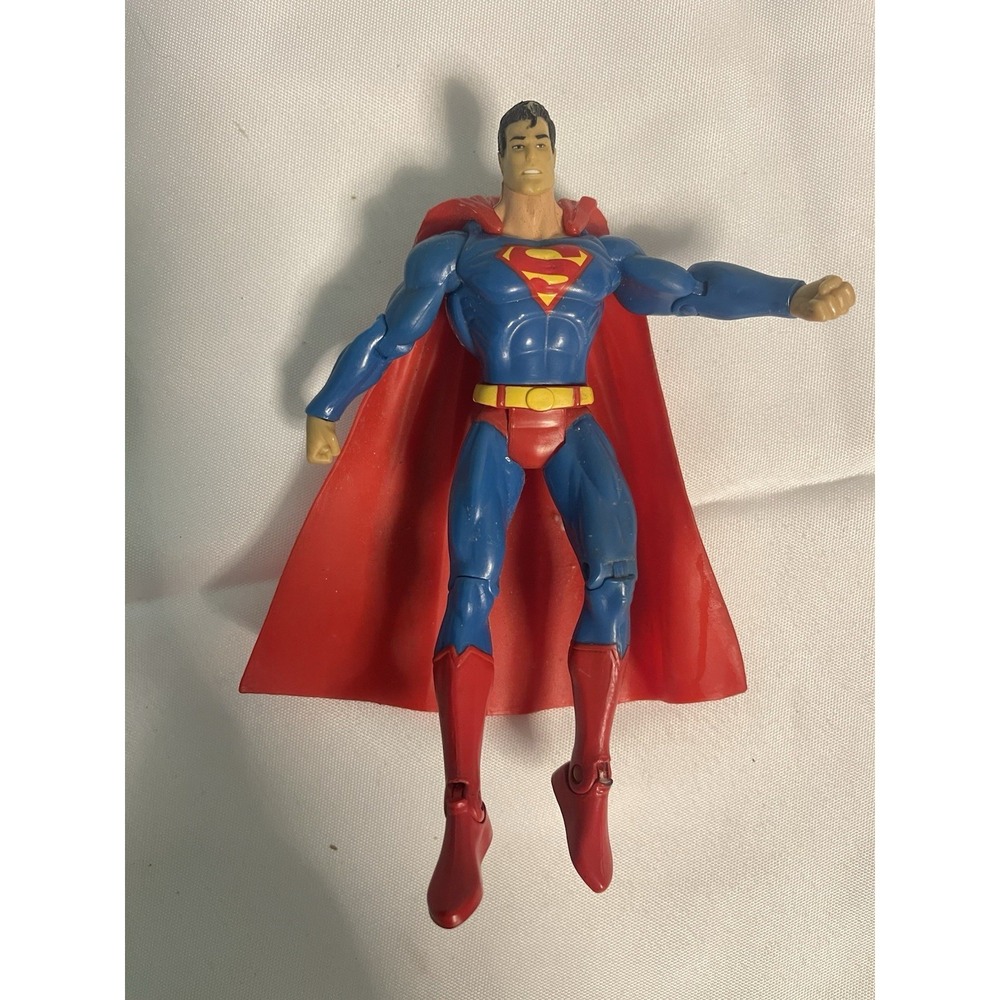 DC Universe Classics Mattel Super Heroes S3 Select Sculpt SUPERMAN 6" Figure EUC